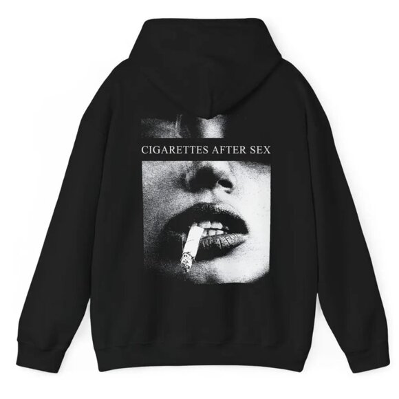Unisex Ci.ga.ret.tes After S.e.x Hooded Sweatshirt - Picture 2 of 2